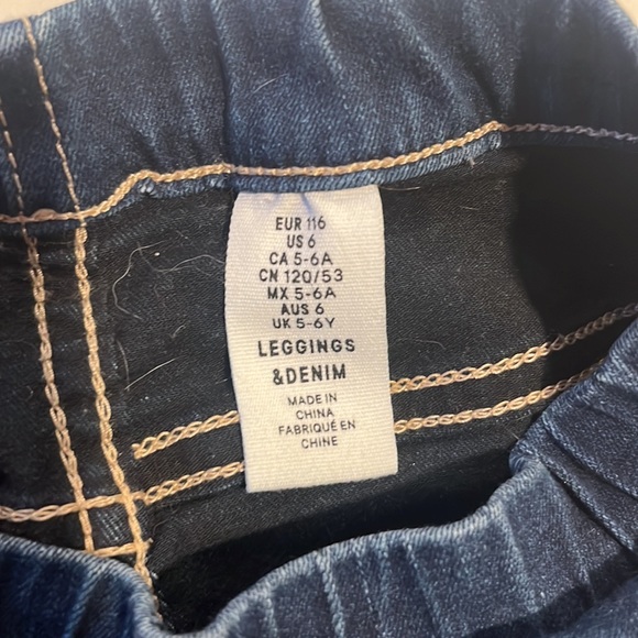 Girls skinny jeans sz 5/6 - Picture 4 of 4